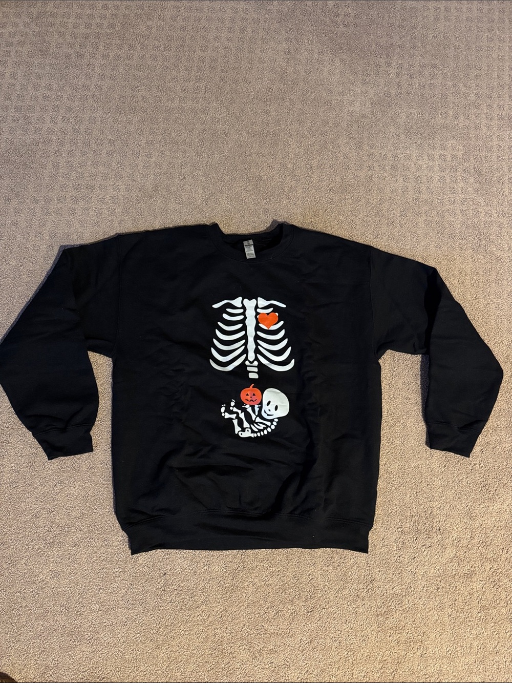 Maternity Skeleton Sweatshirt